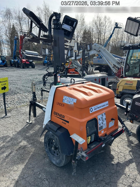 2023 Generac MLT2 Diesel, Flex Switch 120V Input, Powerzone Controller, (4) 320W LED Lights, 4kW Generator, 39.9 Gal Fuel Tank, 2" Ball, T3
