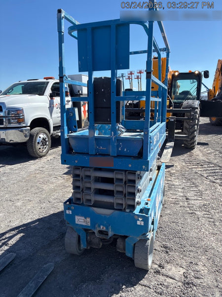 2020 Genie GS-1930 Solid Non Marking Tires, Beacon, Folding rails with half height swing gate