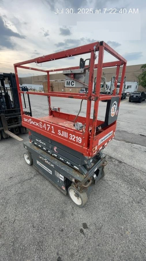 2017 Skyjack SJIII-3219 Skyjack SJ3219, Extended Warranty 5yr/5k hr