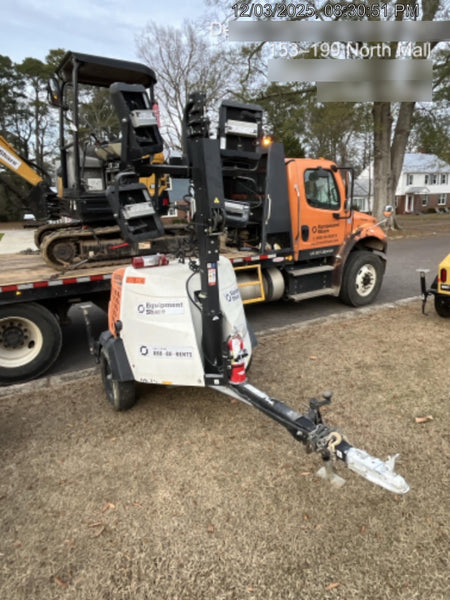2023 Generac MLT2 Diesel, Flex Switch 120V Input, Powerzone Controller, 
(4) 320W LED Lights, 4kW Generator, 39.9 Gal Fuel Tank, 2" Ball, T3