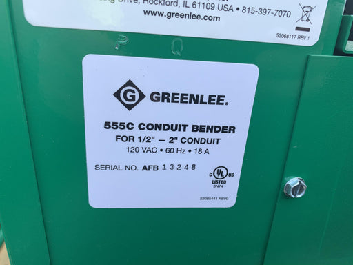 2020 GREENLEE 555C