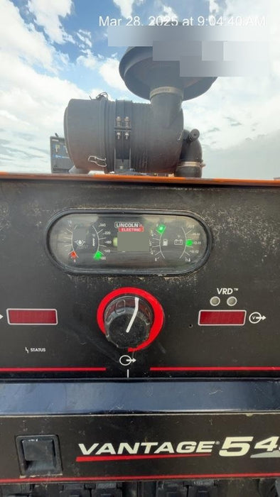 2022 Lincoln Electric Vantage 549X Crosslink Technology, Trailer Mounted, ES Decals, T3