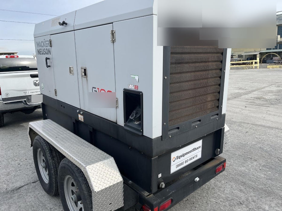 2019 WACKER NEUSON G100