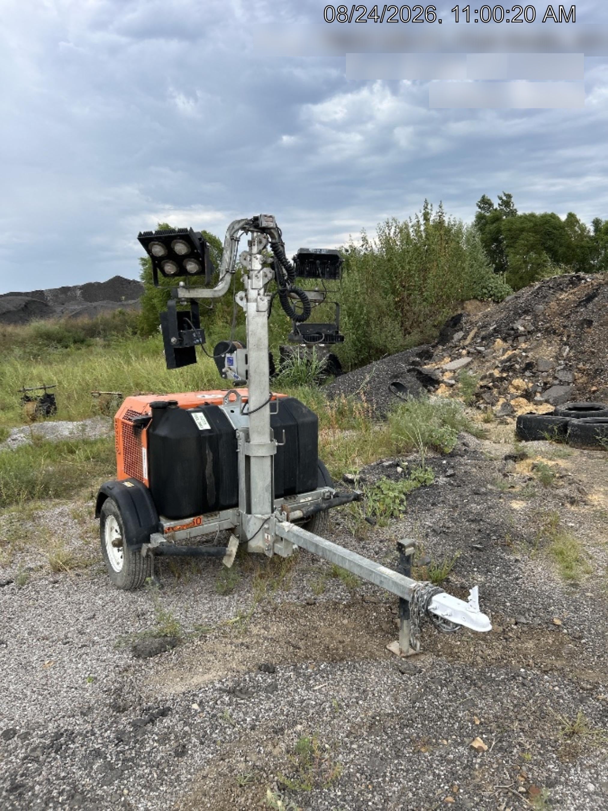 2024 Wanco WLTT-4MM4K Diesel, Deep Sea Controller, Shore Power Plug, Auto Start, (4) 350W LED Floodlights, 4kW Generator, 60 Gal Fuel Tank, 2" Ball, T3