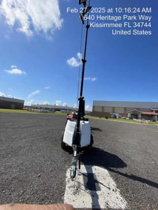 2025 Generac MLTS-4 Diesel, Mitsubishi L2E, 7.1 hp @1800 rpm, Flex Switch 120V Input, Powerzone Controller, (4) 320W LED Lights, 4kW Generator, 39.9 Gal Fuel Tank, 2" Ball, T3, ES Decals