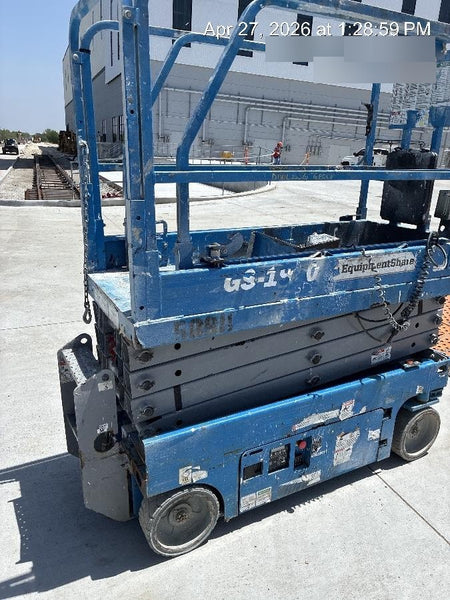 2019 Genie GS-1930 Fixed Rails with Chain Entry