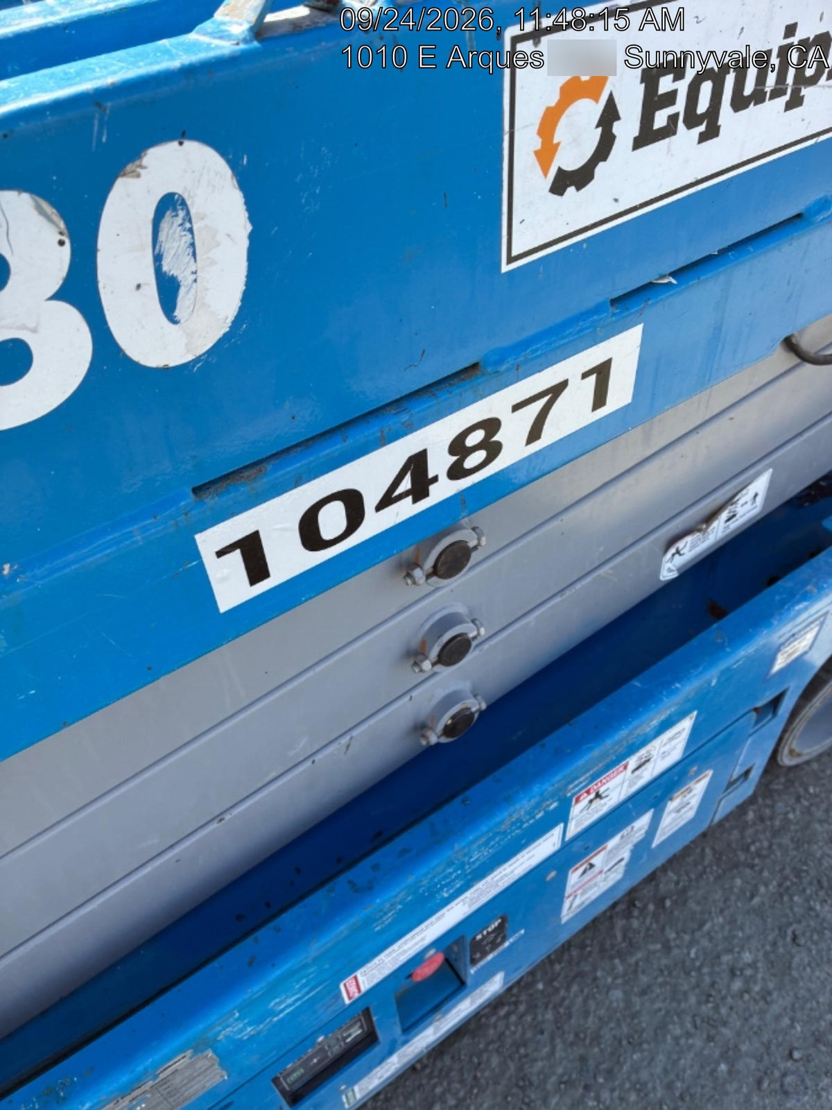 2020 Genie GS-1930 Standard Machine, 800W Inverter