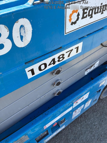 2020 Genie GS-1930 Standard Machine, 800W Inverter