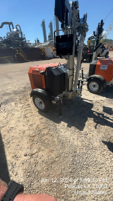 2024 Wanco WLTT-4MM4K Diesel, Deep Sea Controller, Shore Power Plug, Auto Start, (4) 350W LED Floodlights, 4kW Generator, 60 Gal Fuel Tank, 2" Ball, T3