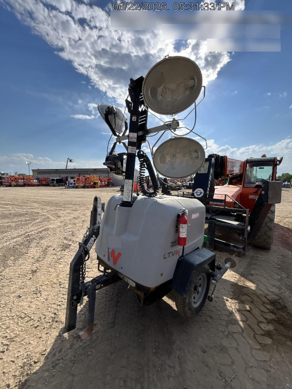 Wacker Neuson LTV6K-MH Wacker Neuson LTV6K Mobile Light Tower w/Fuel Level Sensor Installed