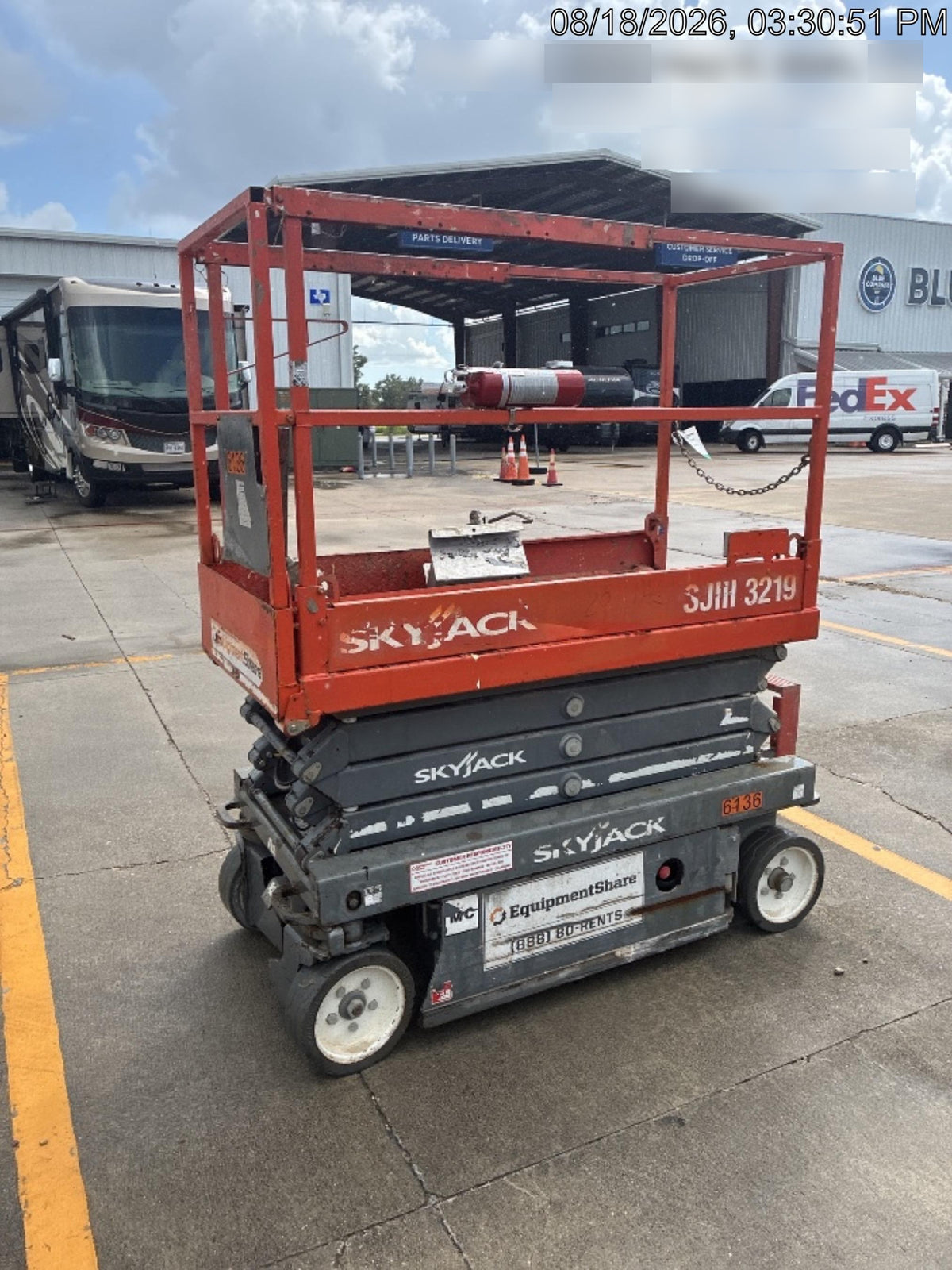 2017 Skyjack SJIII-3219 Skyjack SJ3219, Trojan Battery Set, Extended Warranty 5yr/5k hr
