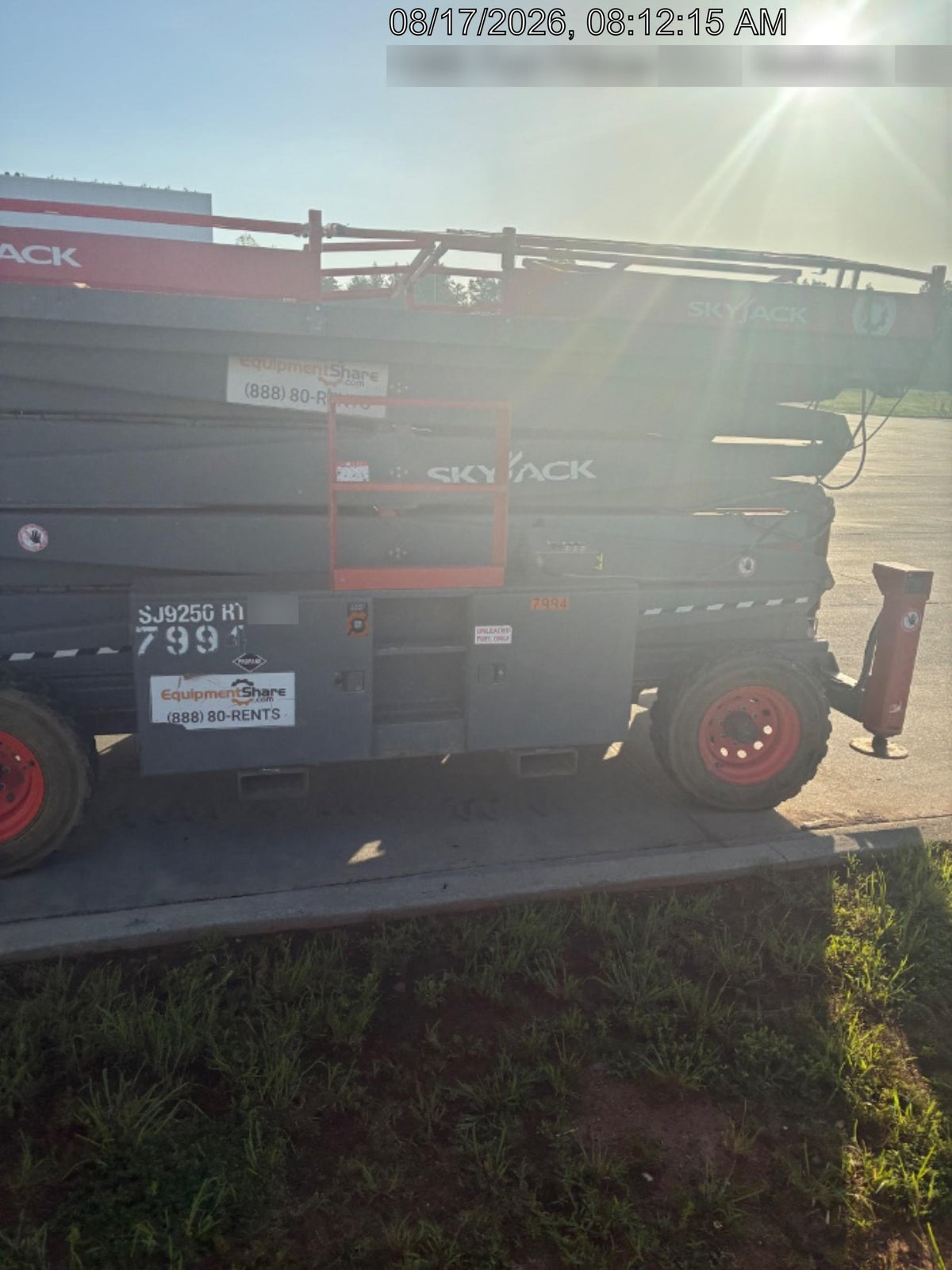 2018 SKYJACK SJ9250 RT