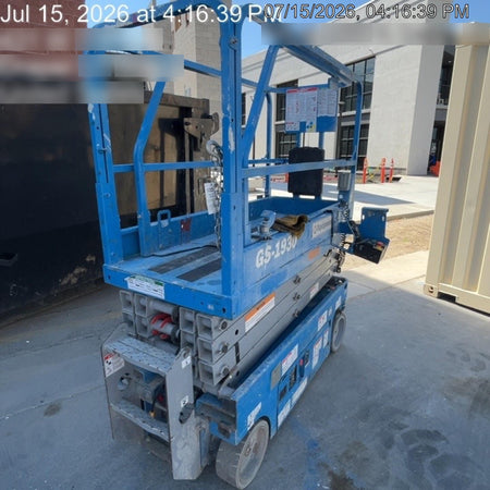 2020 Genie GS-1930 Fixed rails with chain entry gate - Pre A92.20
