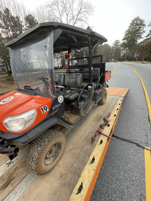2022 Kubota RTV-X1140W-H Plastic Canopy, Windshield Acrylic Clear, LED Strobe Light, Wire Harness Kit, Back up Alarm