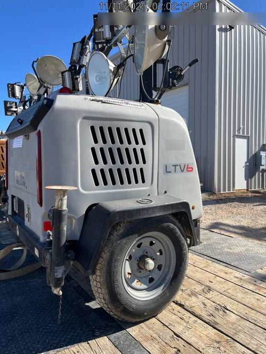 2018 Wacker Neuson LTV6L-MH Wacker Neuson LTV6L Mobile Light Tower w/Fuel Level Sensor Installed
