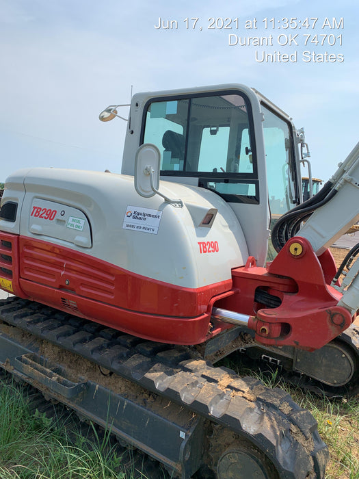 2021 TAKEUCHI TB290C