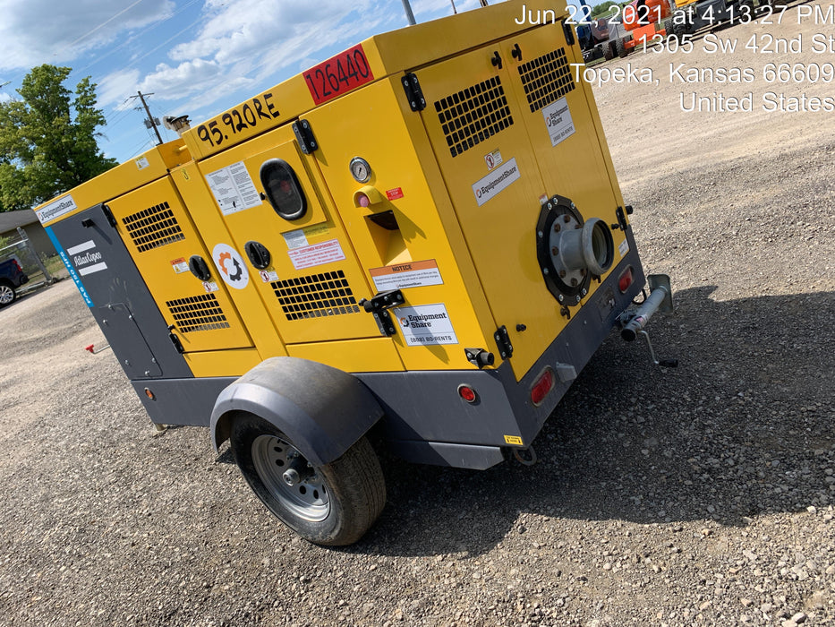 2021 ATLAS COPCO PAS 150 HF CS Enclosed