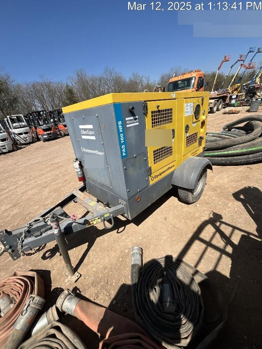 2021 ATLAS COPCO PAS 100 HF CS Enclosed