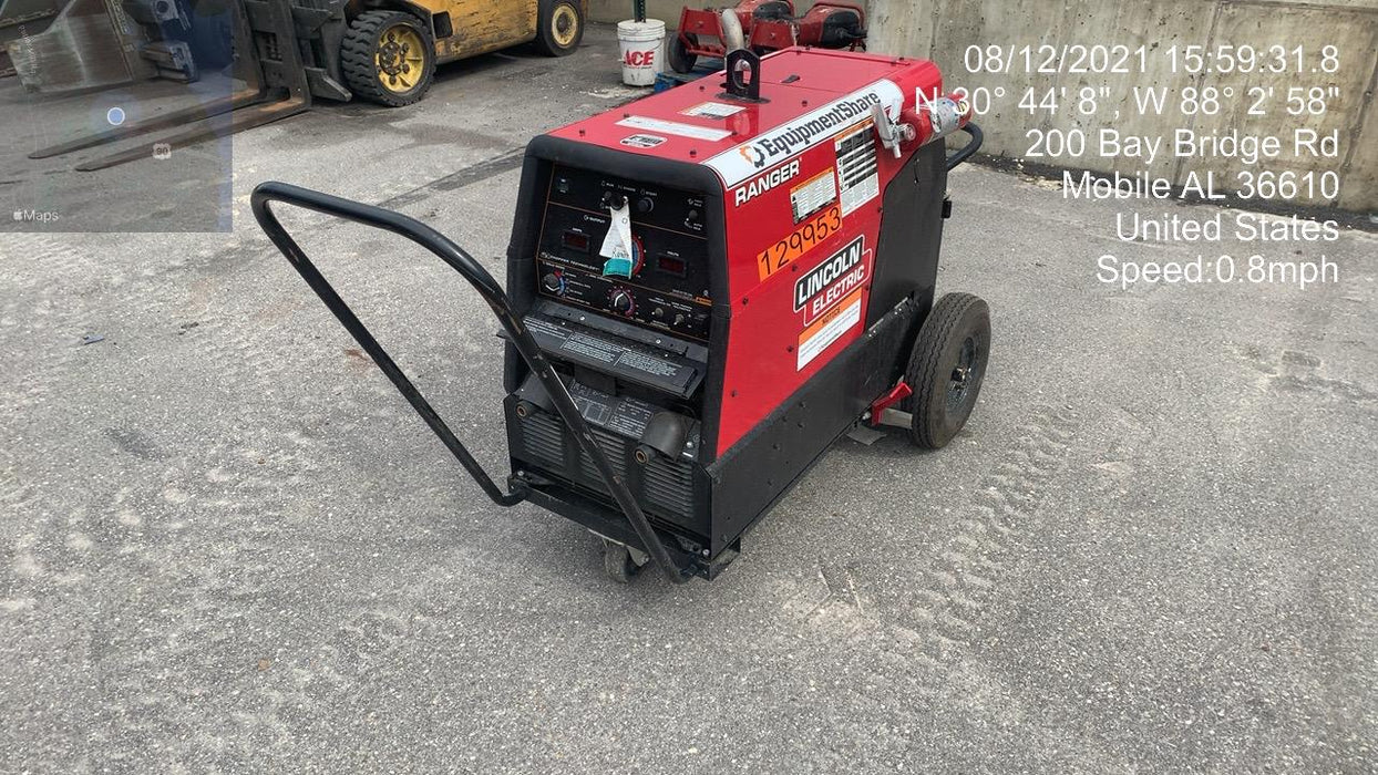 2021 Lincoln Electric Ranger 305 LPG K3430-1, Ranger 305 LPG, Undercarriage, Tank Holder & Strap, 10kw AC Gen, 25hp Kohler LPG Eng