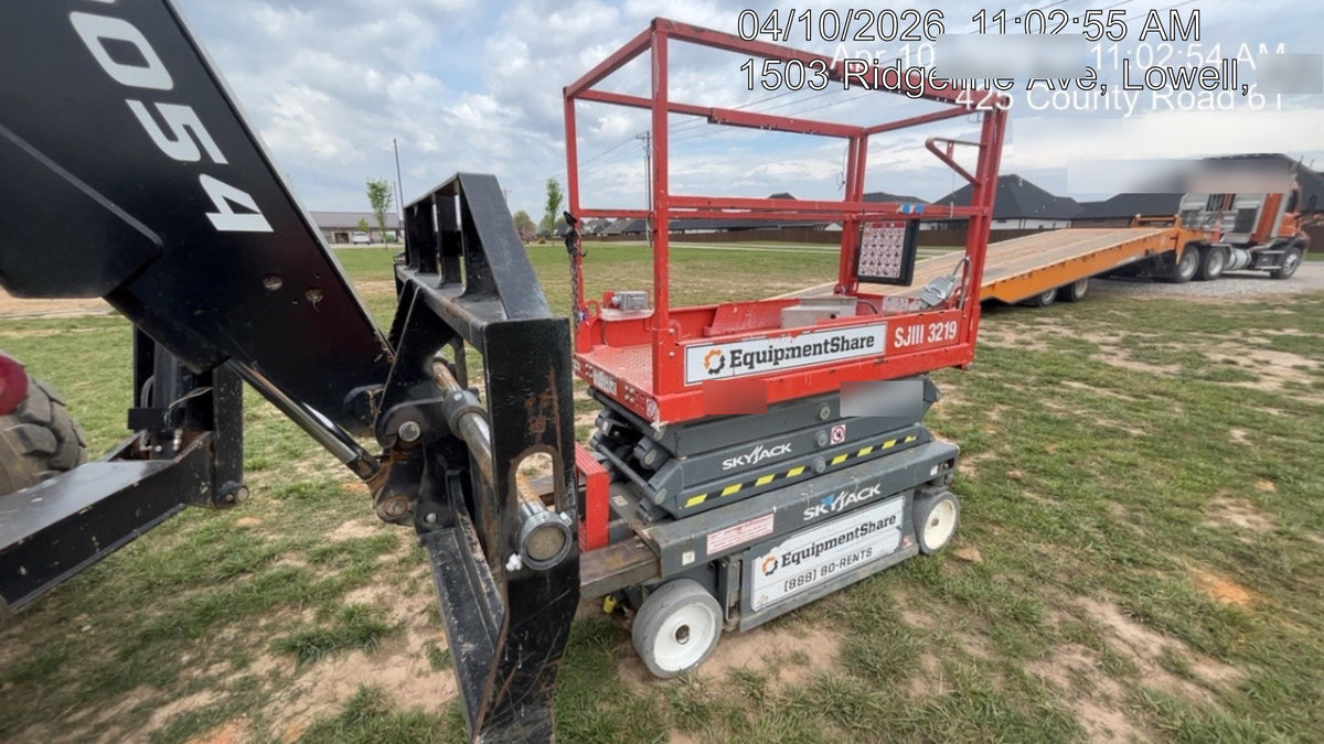 2019 Skyjack SJIII-3219 Standard Options, Trojan Batteries