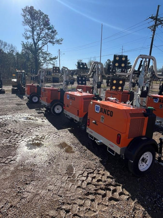 2025 Wanco WLTT-4MM4K Diesel, Mitsubishi L2E, 9.0HP @1800 rpm, Deep Sea Controller, Shore Power Plug, Auto Start, (4) 350W LED Floodlights, 4kW Generator, 60 Gal Fuel Tank, 2" Ball, T3