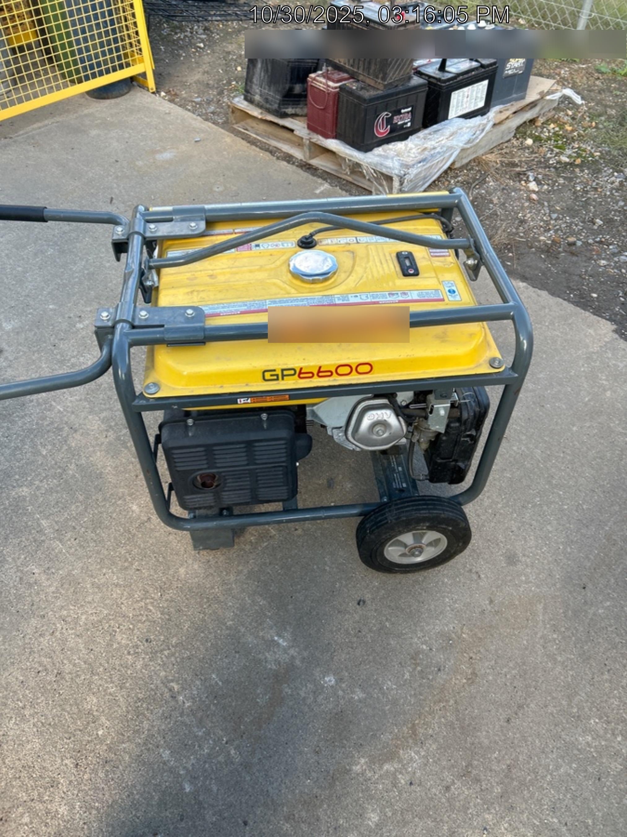 2020 WACKER NEUSON GP6600A