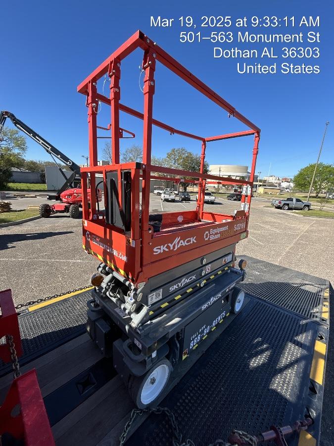 2024 Skyjack SJ3219 Electric Drive, Sld NM Tires, DBcns, RFRails, Power to Platform, T3 + Access Control