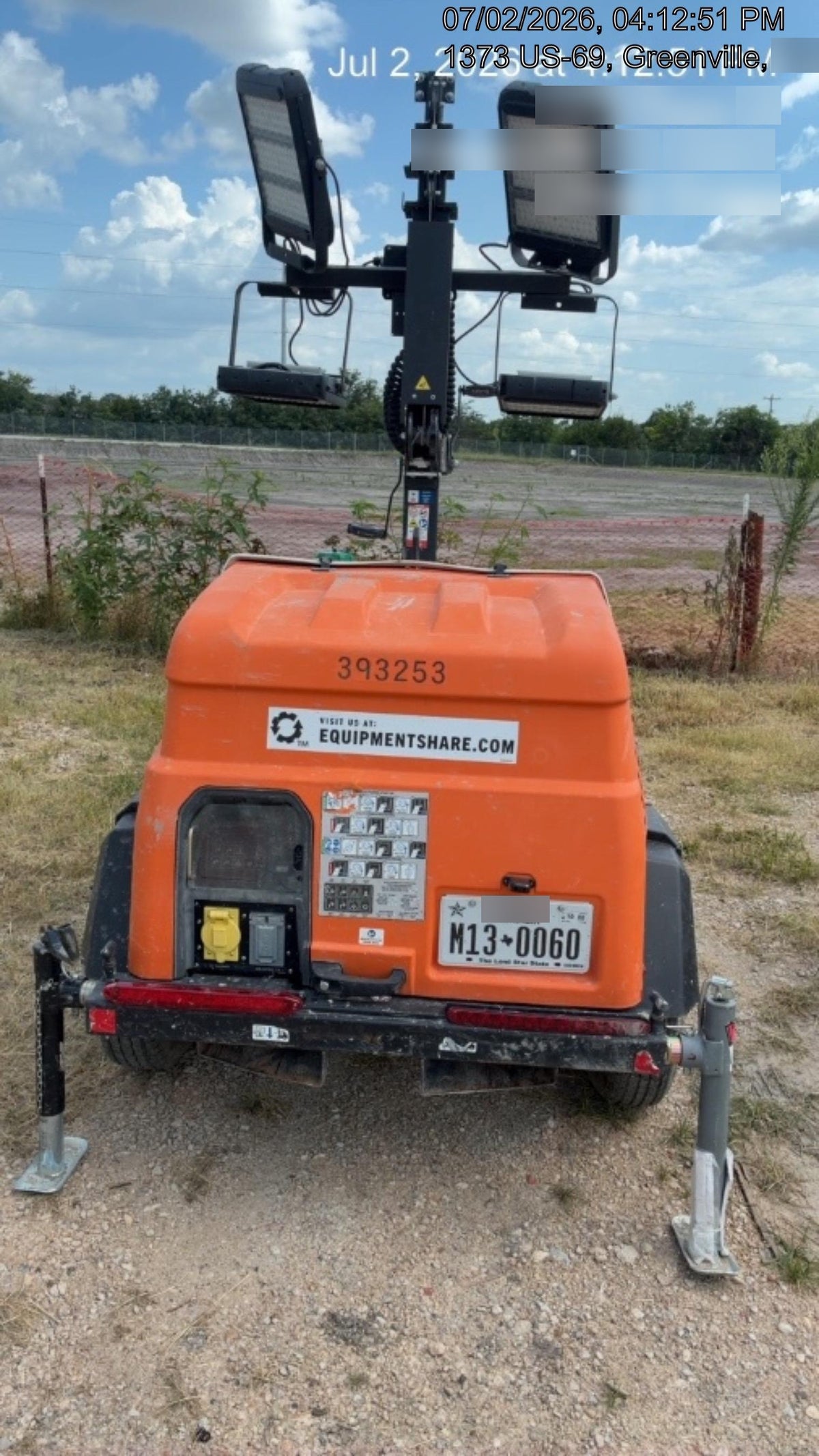 2024 Generac MLT2 Diesel, Flex Switch 120V Input, Powerzone Controller, 
(4) 320W LED Lights, 4kW Generator, 39.9 Gal Fuel Tank, 2" Ball, T3