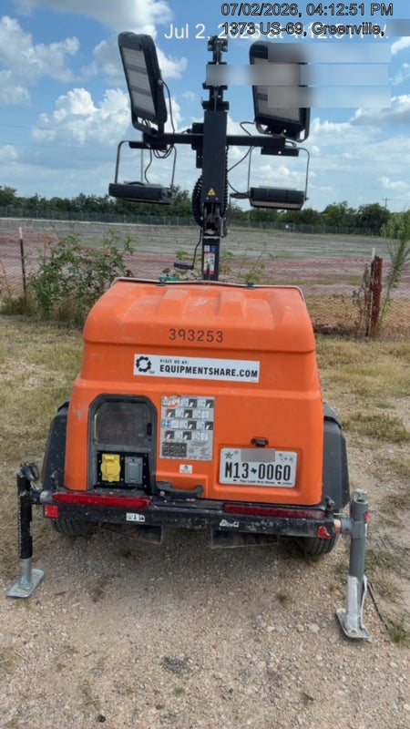 2024 Generac MLT2 Diesel, Flex Switch 120V Input, Powerzone Controller, 
(4) 320W LED Lights, 4kW Generator, 39.9 Gal Fuel Tank, 2" Ball, T3