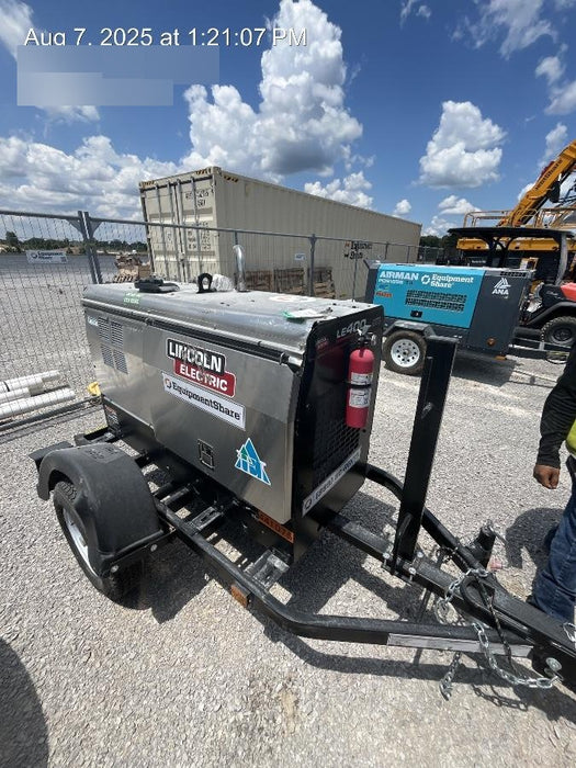 2024 Lincoln Electric LE400 Kubota V1505, Trlr, Cable Rack, Light Kit, ES Decals, T3