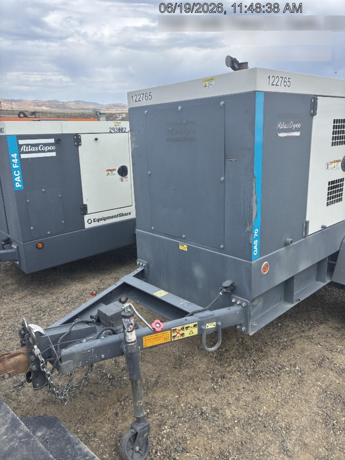 2020 ATLAS COPCO QAS 70