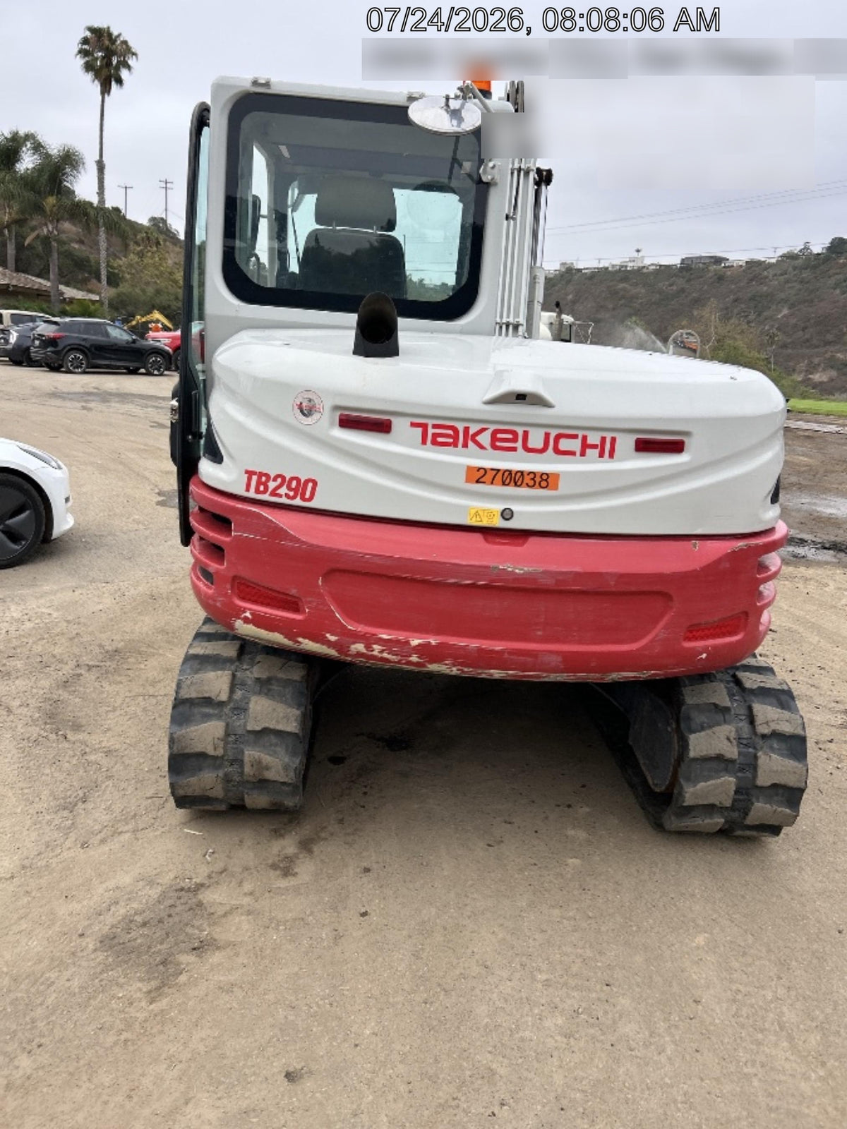 2022 TAKEUCHI TB290-CR