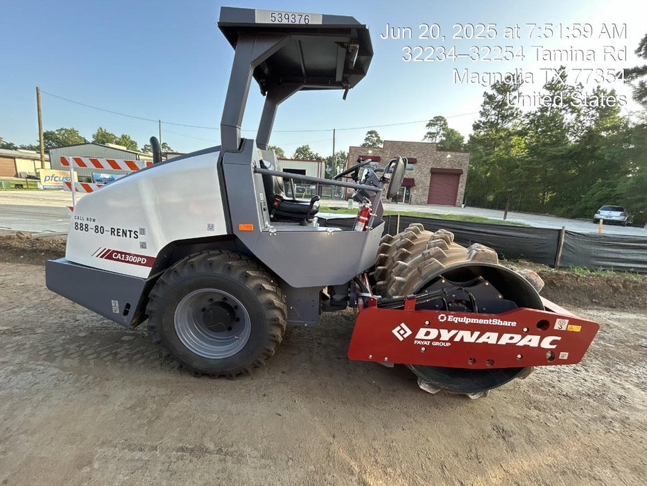 2025 DYNAPAC CA1300PD (Canopy)