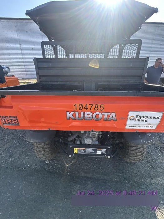 2020 Kubota RTV-X1140W-H 4WD utility cart -LED strobe -Windshield tempered glass -Plastic canopy -Wire harness kit -Backup alarm