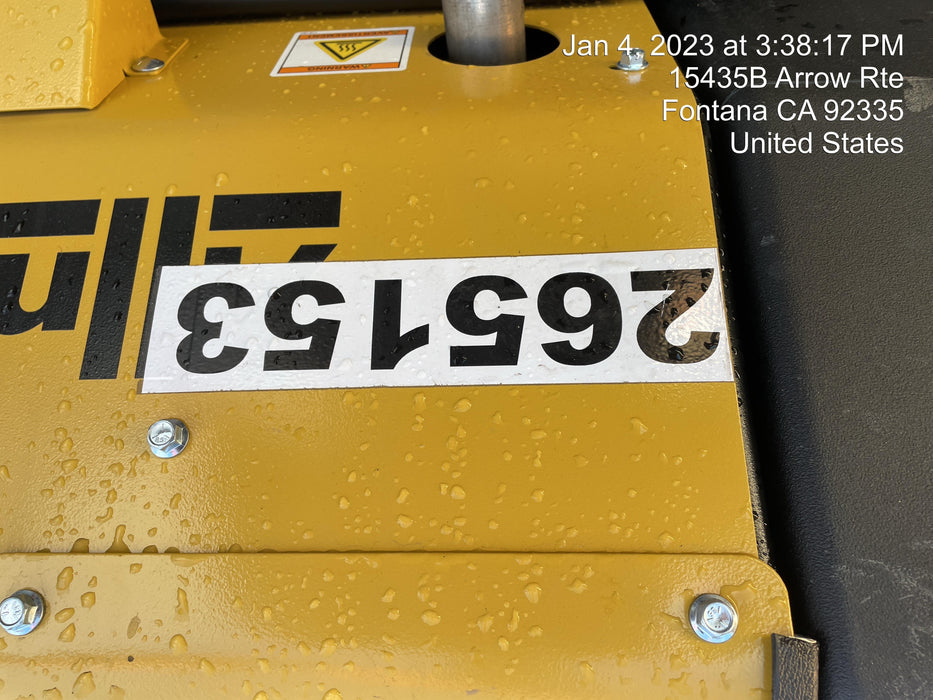 2022 Allmand NLV3GR (4) LED Light Fixture 350W, 23' Vertical Mast, 3kW Prime, Towable, ES Decals, T3