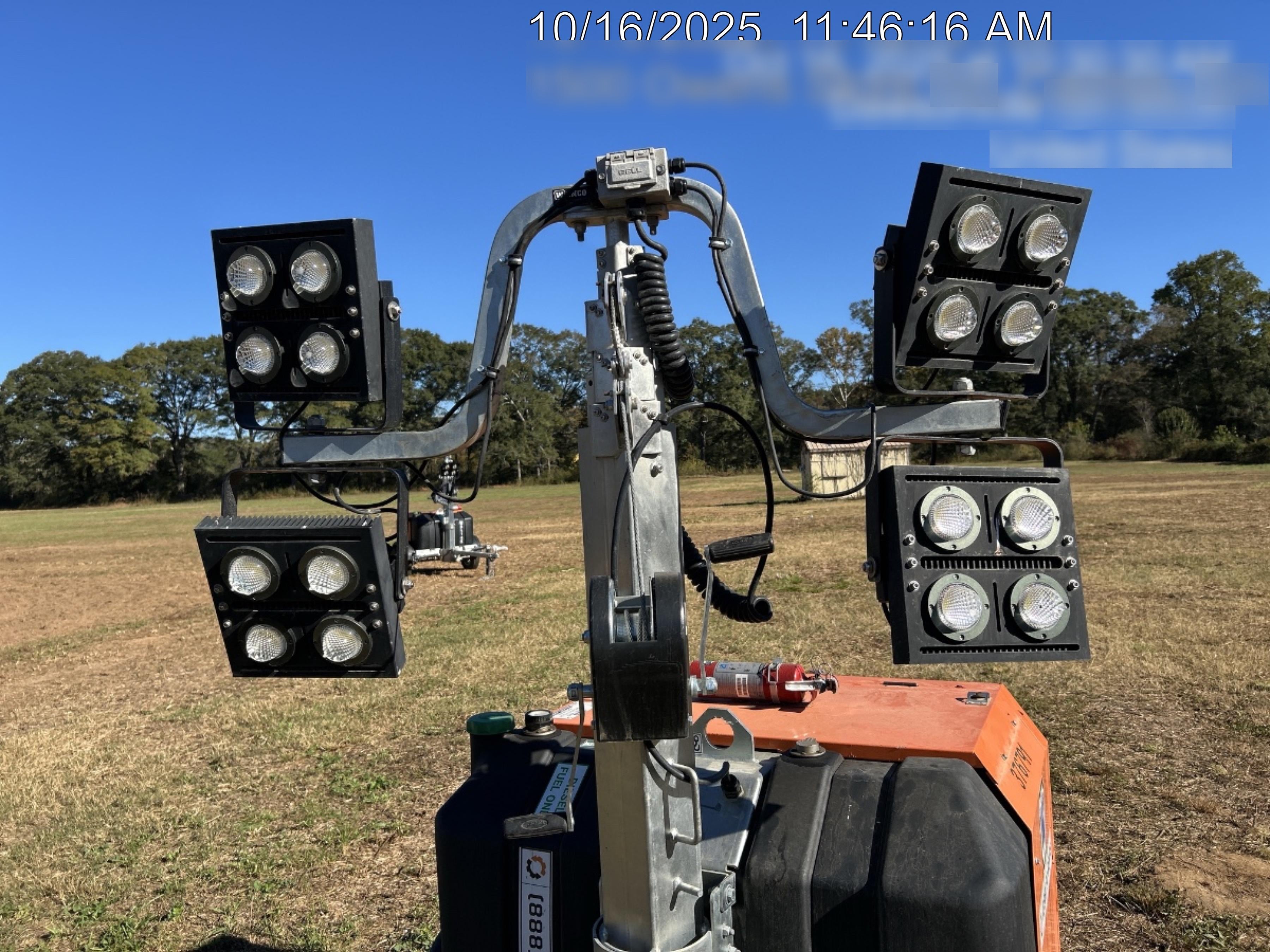 2023 Wanco WLTT-4MM4K Diesel, Deep Sea Controller, Shore Power Plug, Auto Start, (4) 350W LED Floodlights, 4kW Generator, 60 Gal Fuel Tank, 2" Ball, T3