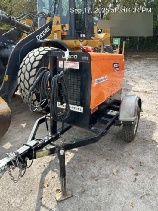 2023 Lincoln Electric LE400 Kubota V1505, Trlr, Cable Rack, Light Kit, ES Decals, T3