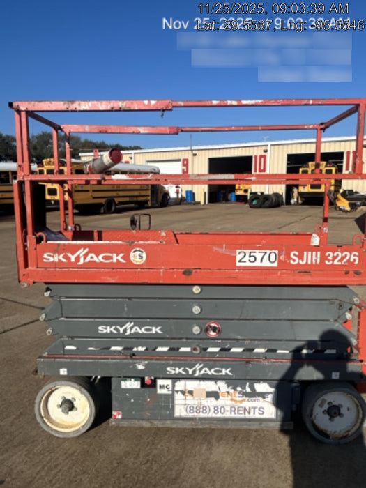 2016 Skyjack SJIII-3226 Standard Options