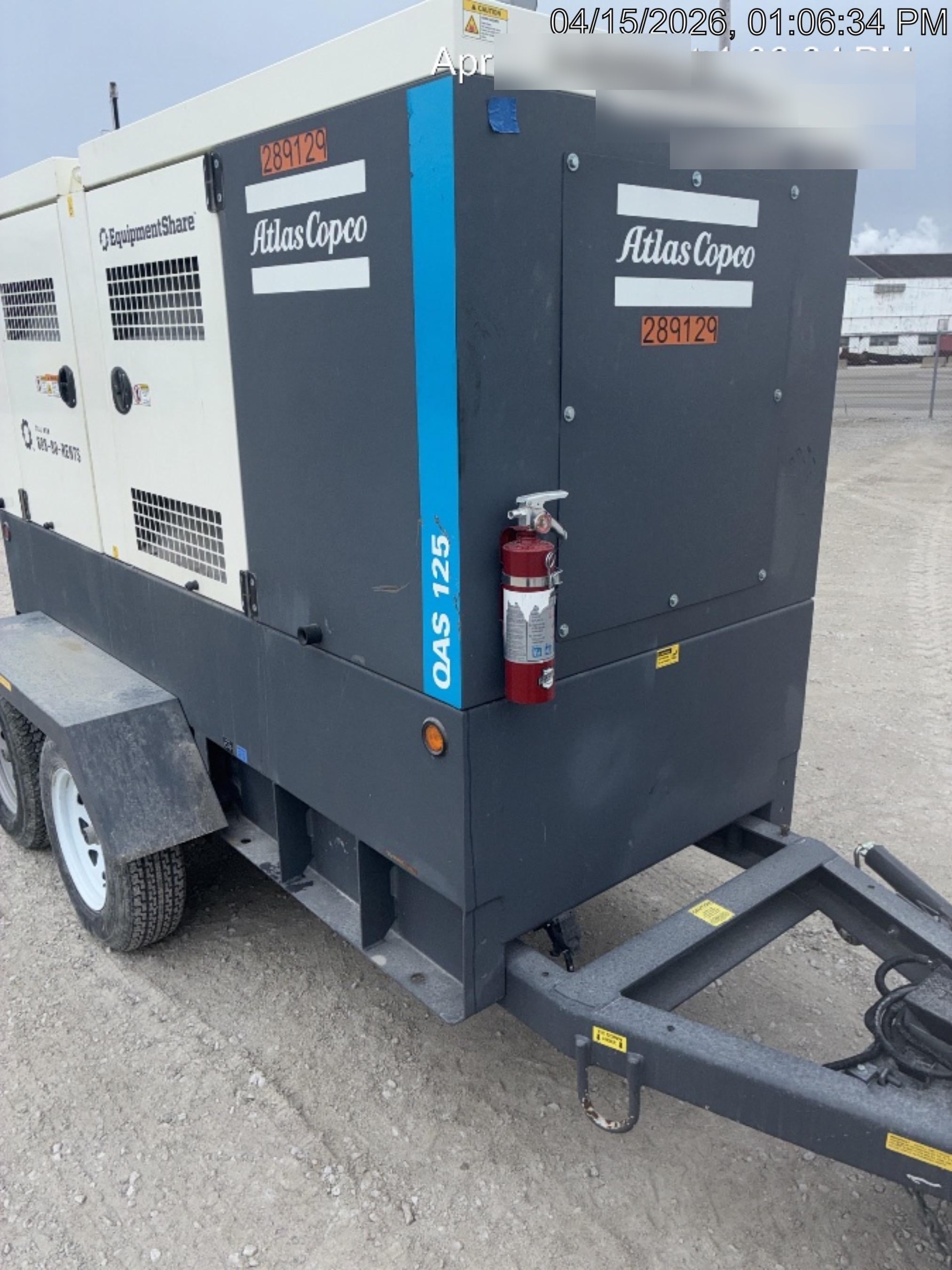 2023 ATLAS COPCO QAS 125