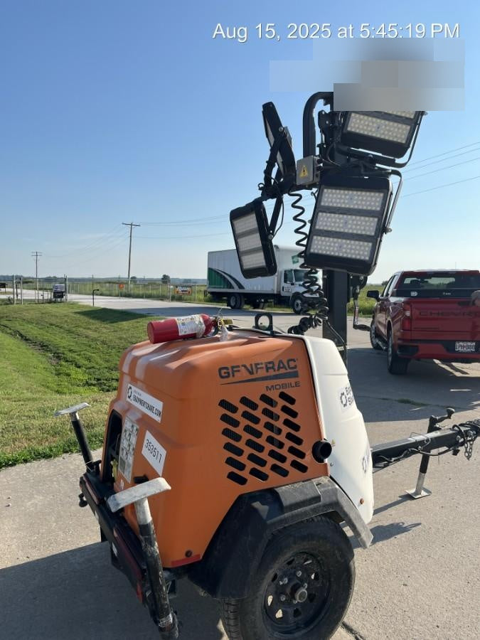 2023 Generac MLT2 Diesel, Flex Switch 120V Input, Powerzone Controller, (4) 320W LED Lights, 4kW Generator, 39.9 Gal Fuel Tank, 2" Ball, T3