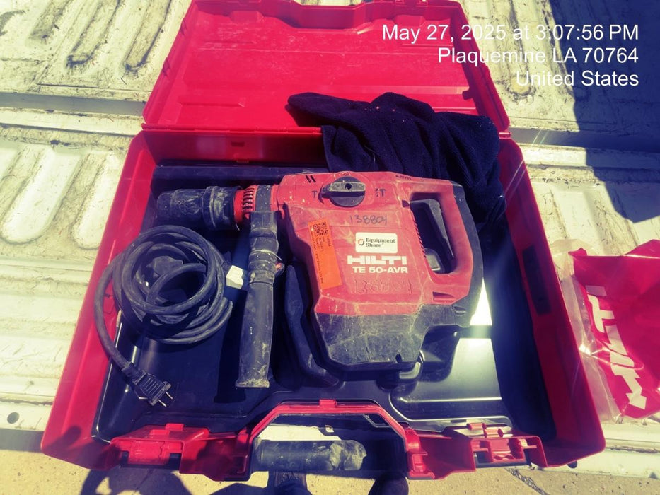 2021 HILTI TE 50-AVR