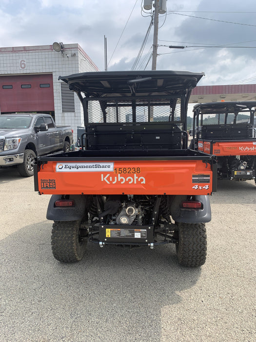 2021 Kubota RTV-X1140W-H Plastic Canopy, Windshield Acrylic Clear, LED Strobe Light, Wire Harness Kit, Back up Alarm