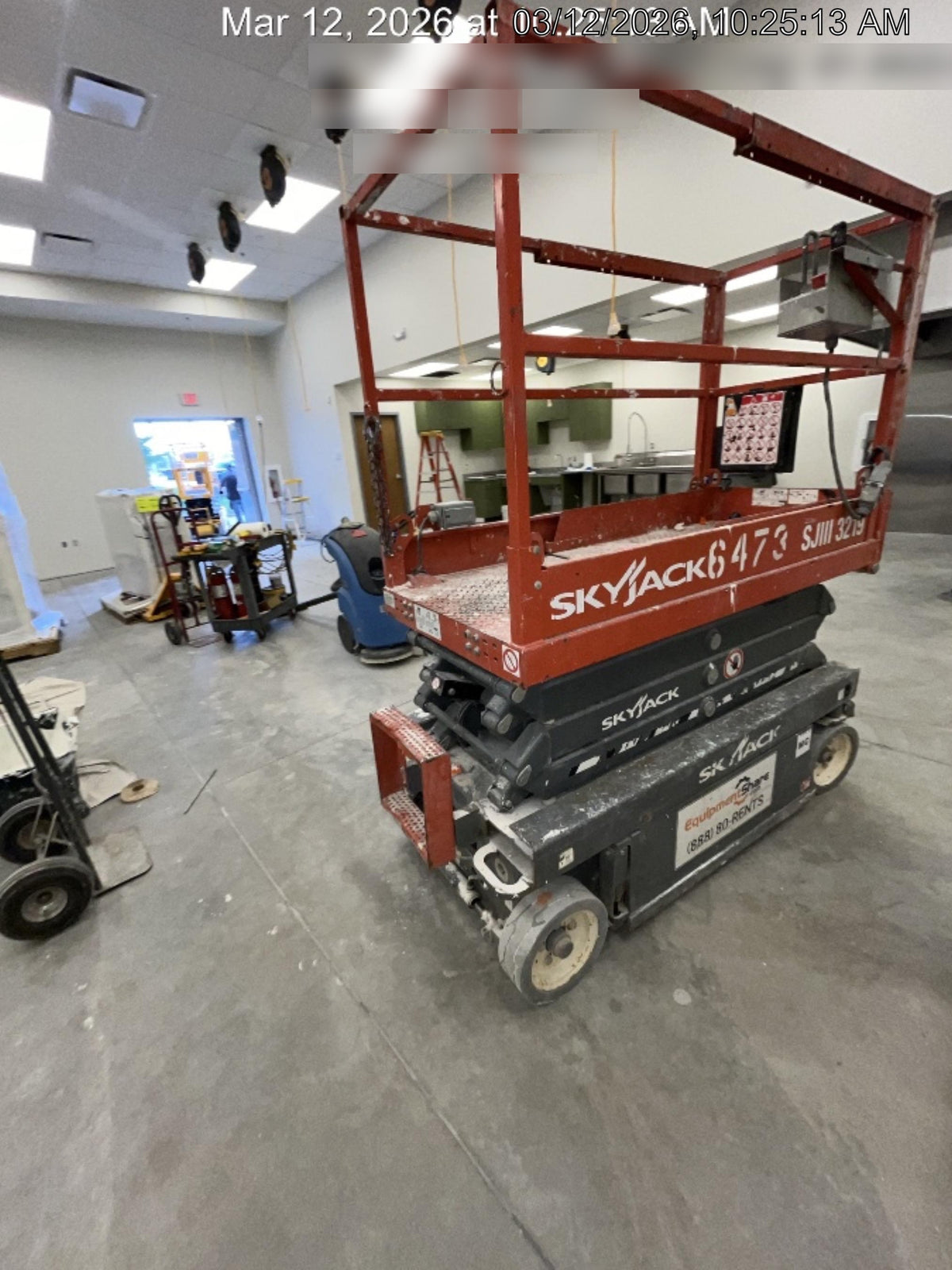 2017 Skyjack SJIII-3219 Skyjack SJ3219, Extended Warranty 5yr/5k hr