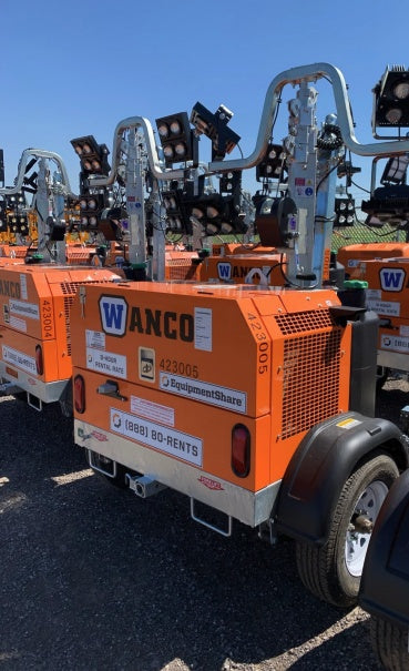 2024 Wanco WLTT-4MM4K Diesel, Deep Sea Controller, Shore Power Plug, Auto Start, (4) 350W LED Floodlights, 4kW Generator, 60 Gal Fuel Tank, 2" Ball, T3