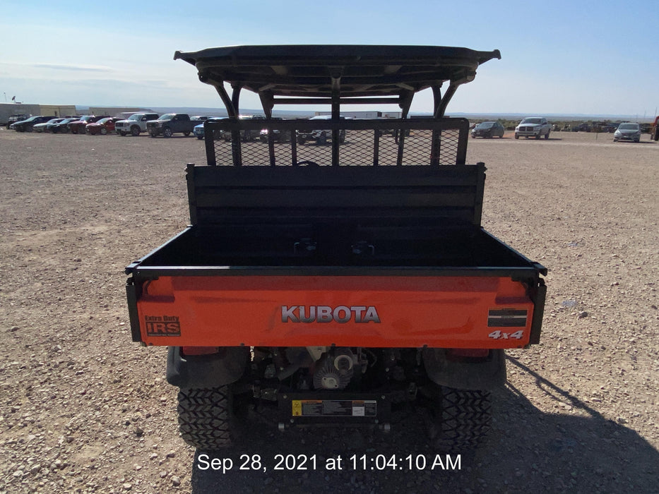 2020 Kubota RTV-X1140W-H Canopy, 4-Seater, Diesel, Windshield Acrylic Clear, LED Strobe, Backup Alarm