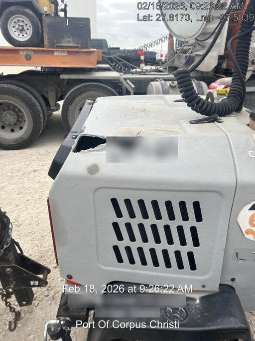 2018 Wacker Neuson LTV6L-MH LTV6L Mobile Light Tower w/Fuel Level Sensor Installed