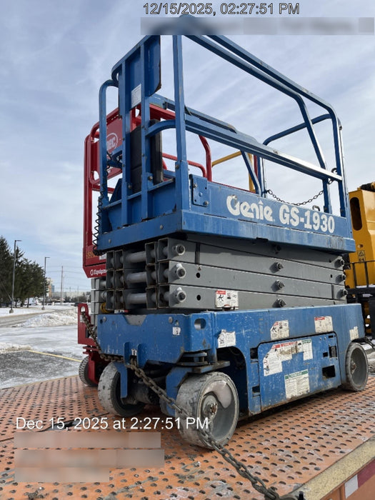 2018 Genie GS-1930 Genie GS-1930 w/Fixed Rail, Chain Entry