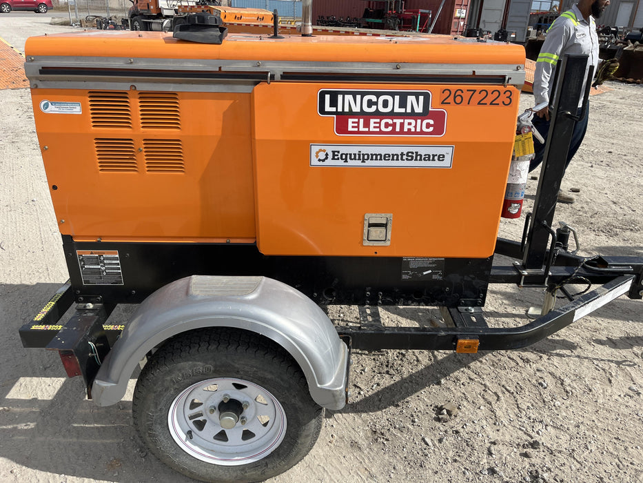 2022 Lincoln Electric LE400 Kubota V1505, Trlr, Cable Rack, Light Kit, ES Decals, T3