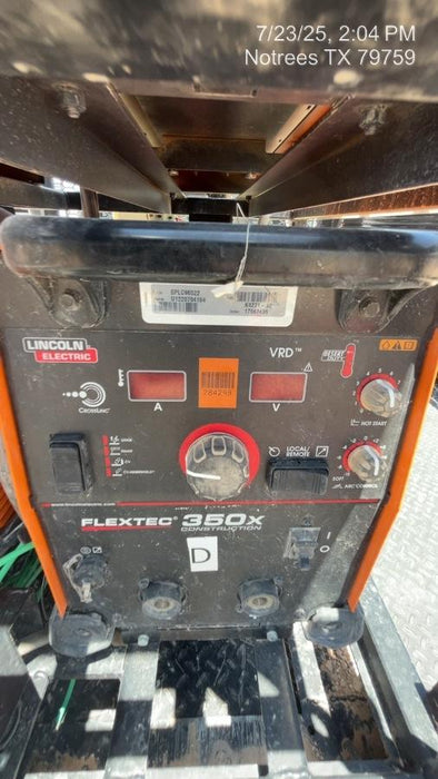 2022 LINCOLN ELECTRIC FLEXTEC 350X