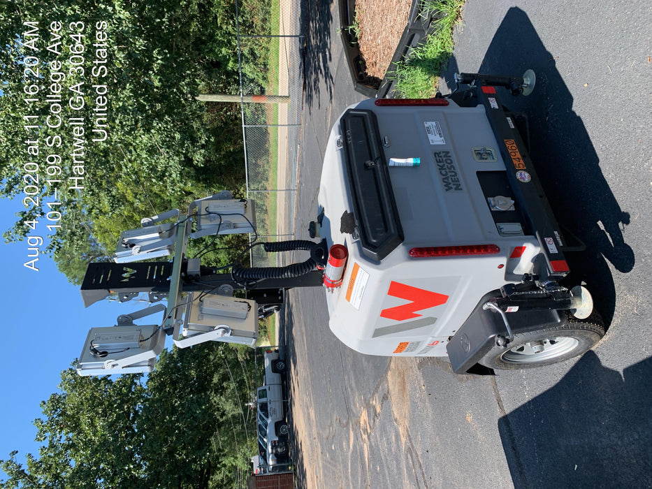 2019 Wacker Neuson LTV6K-LED Standard LED Towable Light Tower w/None
